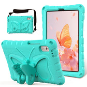 For Lenovo Tab M9 TB-310XU 2023 Butterfly Bracket EVA Shockproof Tablet Case(Mint Green)