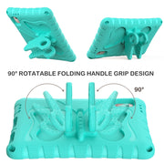 For Lenovo Tab M9 TB-310XU 2023 Butterfly Bracket EVA Shockproof Tablet Case(Mint Green)