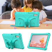 For Lenovo Tab M9 TB-310XU 2023 Butterfly Bracket EVA Shockproof Tablet Case(Mint Green)