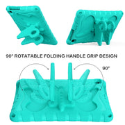 For Lenovo Tab M10 HD TB-328 10.1 Butterfly Bracket EVA Shockproof Tablet Case(Mint Green)