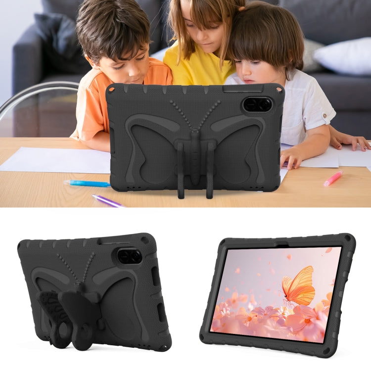 For Honor Pad X9 Butterfly Bracket EVA Shockproof Tablet Case(Black) - Honor by PMC TechLife | Online Shopping South Africa | PMC TechLife | Buy Now Pay Later Mobicred