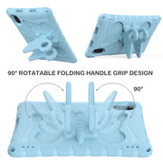 For Honor Pad X9 Butterfly Bracket EVA Shockproof Tablet Case(Light Blue)