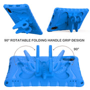 For Honor Pad X9 Butterfly Bracket EVA Shockproof Tablet Case(Blue)