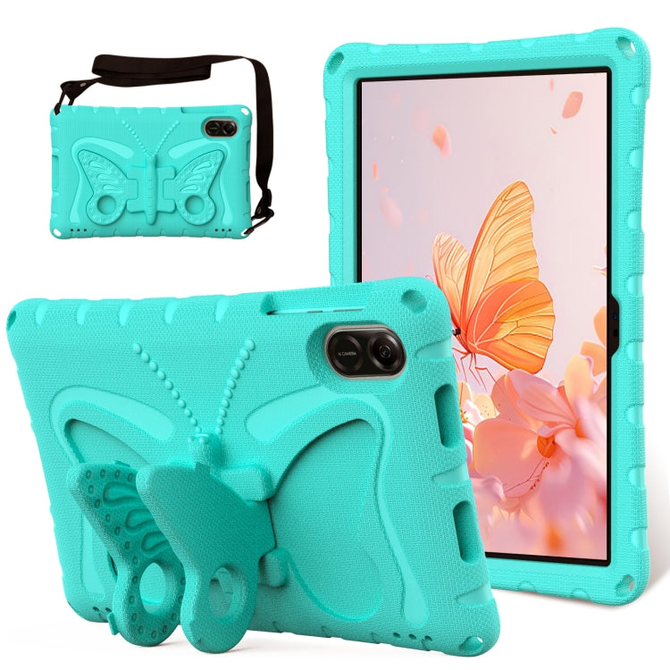 For Honor Pad X9 Butterfly Bracket EVA Shockproof Tablet Case(Mint Green) - Honor by PMC TechLife | Online Shopping South Africa | PMC TechLife | Buy Now Pay Later Mobicred