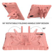 For Honor Pad X8 Pro 11.5 Butterfly Bracket EVA Shockproof Tablet Case(Pink Orange)
