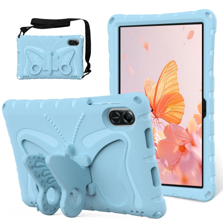For Honor Pad X8 Pro 11.5 Butterfly Bracket EVA Shockproof Tablet Case(Light Blue) - Honor by PMC TechLife | Online Shopping South Africa | PMC TechLife | Buy Now Pay Later Mobicred