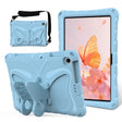 For Honor Pad X8 / X8 Lite 10.1 Butterfly Bracket EVA Shockproof Tablet Case(Light Blue) - Honor by PMC TechLife | Online Shopping South Africa | PMC TechLife | Buy Now Pay Later Mobicred
