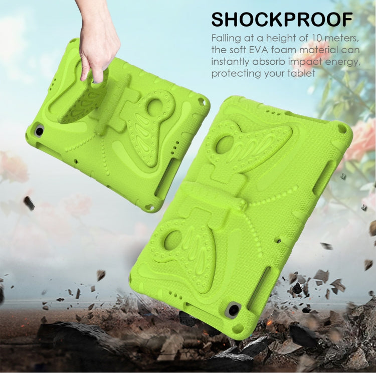 For Honor Pad X8 / X8 Lite 10.1 Butterfly Bracket EVA Shockproof Tablet Case(Grass Green) - free shipping - PMC TechLife - Order now!