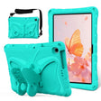 For Honor Pad X8 / X8 Lite 10.1 Butterfly Bracket EVA Shockproof Tablet Case(Mint Green) - Honor by PMC TechLife | Online Shopping South Africa | PMC TechLife | Buy Now Pay Later Mobicred