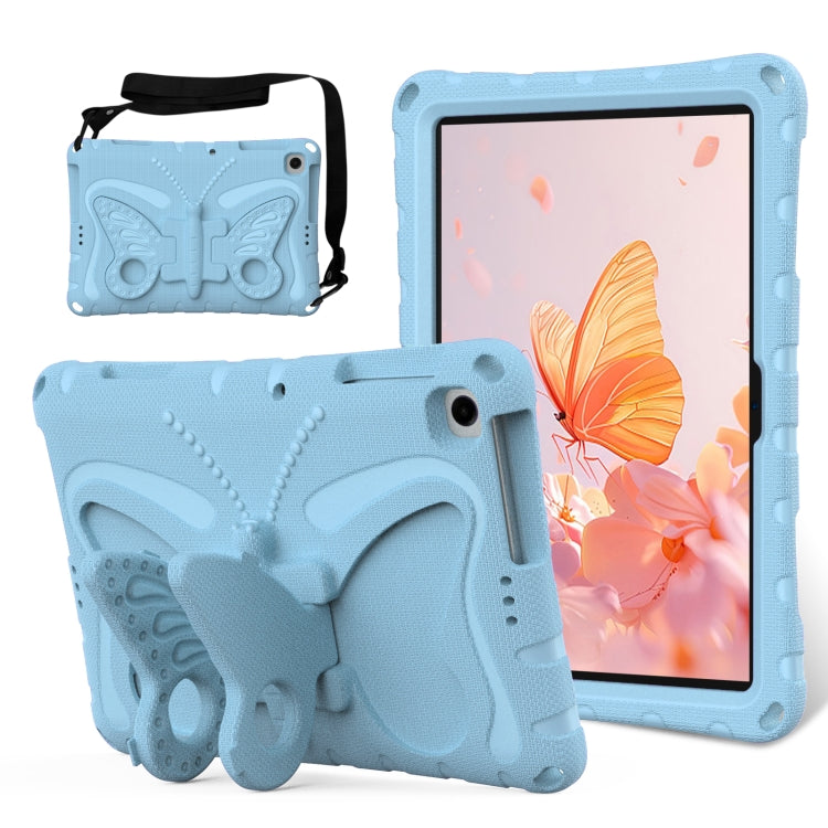For Honor Pad X6 / Enjoy Tablet 2 Butterfly Bracket EVA Shockproof Tablet Case(Light Blue) - Honor by PMC TechLife | Online Shopping South Africa | PMC TechLife | Buy Now Pay Later Mobicred