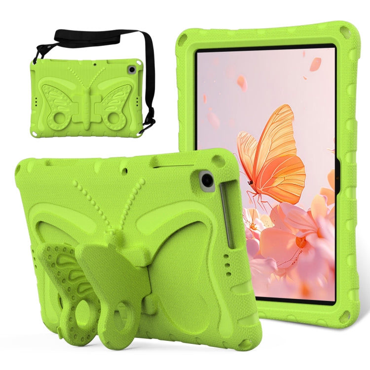 For Honor Pad X6 / Enjoy Tablet 2 Butterfly Bracket EVA Shockproof Tablet Case(Grass Green) - Honor by PMC TechLife | Online Shopping South Africa | PMC TechLife | Buy Now Pay Later Mobicred