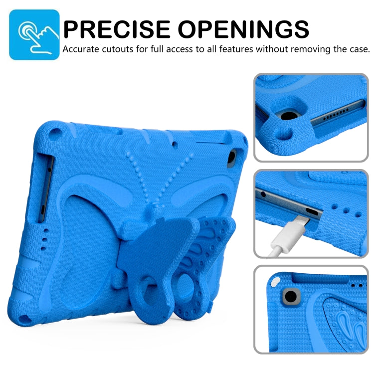 For Honor Pad X6 / Enjoy Tablet 2 Butterfly Bracket EVA Shockproof Tablet Case(Blue) - Honor by PMC TechLife | Online Shopping South Africa | PMC TechLife | Buy Now Pay Later Mobicred
