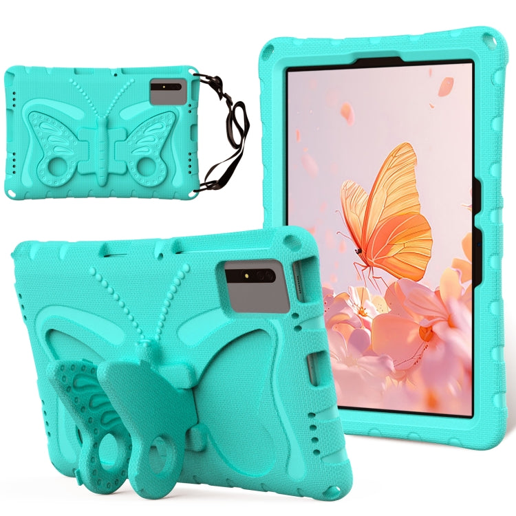 For Honor Tablet V7 11 2021 Butterfly Bracket EVA Shockproof Tablet Case(Mint Green) - Honor by PMC TechLife | Online Shopping South Africa | PMC TechLife | Buy Now Pay Later Mobicred