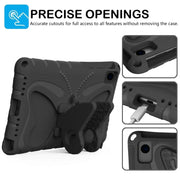 For Honor V6 10.4 2020 Butterfly Bracket EVA Shockproof Tablet Case(Black)