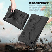 For Honor V6 10.4 2020 Butterfly Bracket EVA Shockproof Tablet Case(Black)