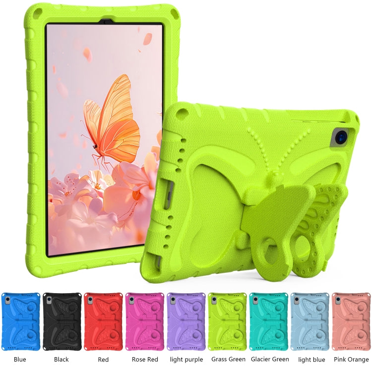 For Honor V6 10.4 2020 Butterfly Bracket EVA Shockproof Tablet Case(Grass Green)