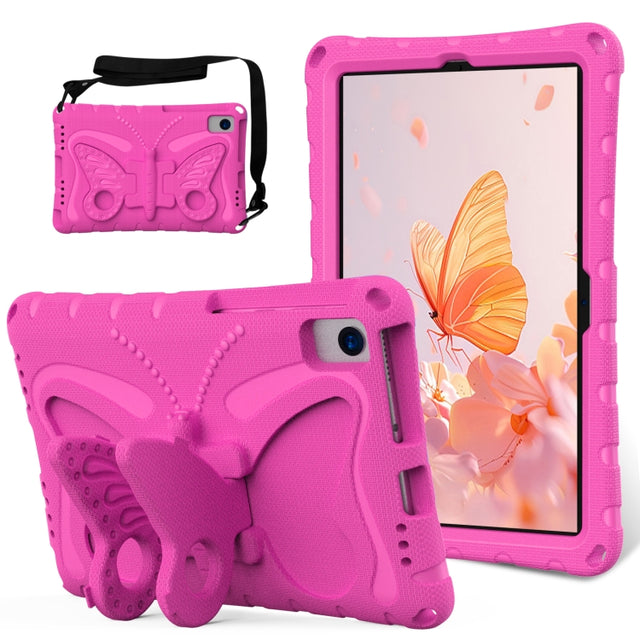 For Honor V6 10.4 2020 Butterfly Bracket EVA Shockproof Tablet Case(Rose Red) - Honor by PMC TechLife | Online Shopping South Africa | PMC TechLife | Buy Now Pay Later Mobicred