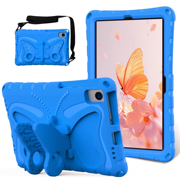 For Huawei MatePad 10.4 Butterfly Bracket EVA Shockproof Tablet Case(Blue) - free shipping - PMC TechLife - Order now!