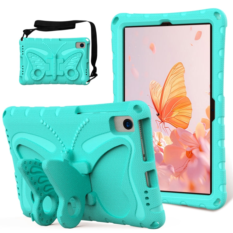 For Huawei MatePad 10.4 Butterfly Bracket EVA Shockproof Tablet Case(Mint Green) - Huawei by PMC TechLife | Online Shopping South Africa | PMC TechLife | Buy Now Pay Later Mobicred