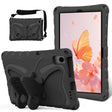 For Huawei MatePad SE 10.4 Butterfly Bracket EVA Shockproof Tablet Case(Black) - Huawei by PMC TechLife | Online Shopping South Africa | PMC TechLife | Buy Now Pay Later Mobicred