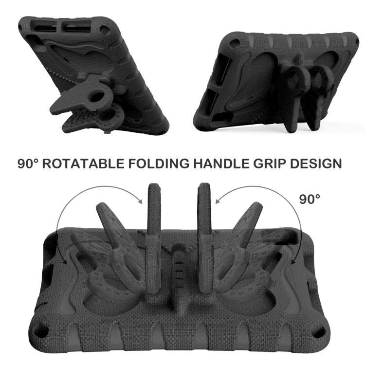 For Huawei MatePad T8 8.0 2020 Butterfly Bracket EVA Shockproof Tablet Case(Black) - Huawei by PMC TechLife | Online Shopping South Africa | PMC TechLife | Buy Now Pay Later Mobicred