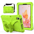 For TCL Tab 8 LE / WiFi 2023 Butterfly Bracket EVA Shockproof Tablet Case(Grass Green) - Others by PMC TechLife | Online Shopping South Africa | PMC TechLife | Buy Now Pay Later Mobicred