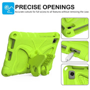 For TCL Tab 8 LE / WiFi 2023 Butterfly Bracket EVA Shockproof Tablet Case(Grass Green)