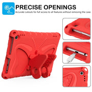 For Amazon Kindle Fire Max 11 2023 Butterfly Bracket EVA Shockproof Tablet Case(Red)