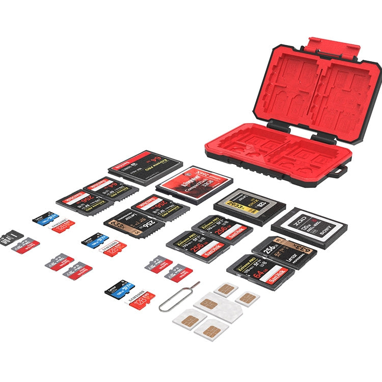 Desiontal SD / TF / XQD / CF / SIM / TF Storage Card Memory Card Organizer Outdoor Portable Waterproof Box - Card Case by PMC TechLife | Online Shopping South Africa | PMC TechLife | Buy Now Pay Later Mobicred