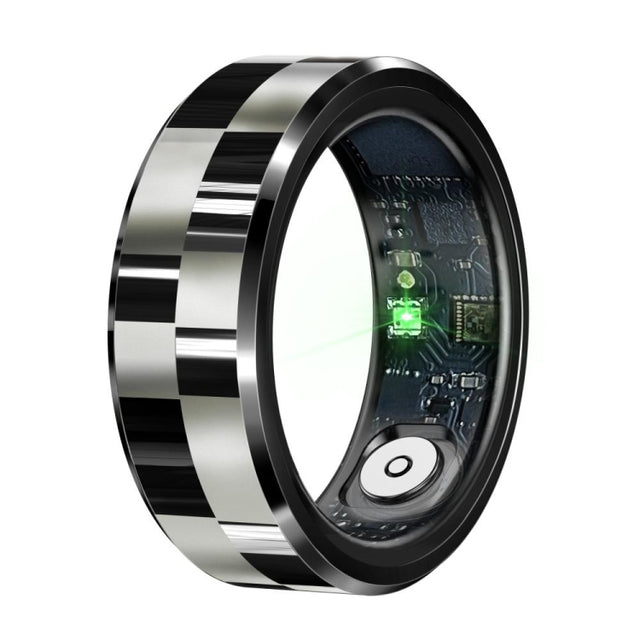 R9 SIZE 9 Smart Ring, Support Wellness Tracking / Gesture Control / Somatosensory Games(Black)