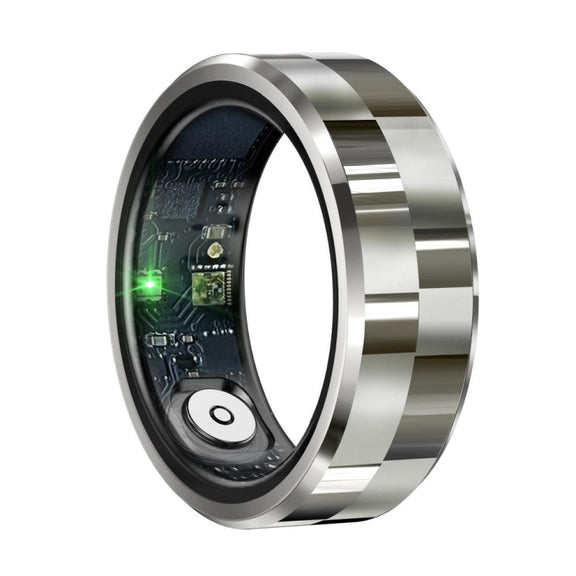 R9 SIZE 10 Smart Ring, Support Wellness Tracking / Gesture Control / Somatosensory Games(Silver)