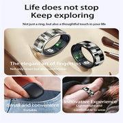 R9 SIZE 11 Smart Ring, Support Wellness Tracking / Gesture Control / Somatosensory Games(Silver)