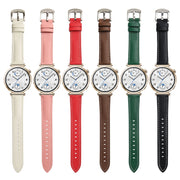 For Huawei Watch GT 5 41mm Women Silver Buckle Genuine Leather Watch Band(Pink)