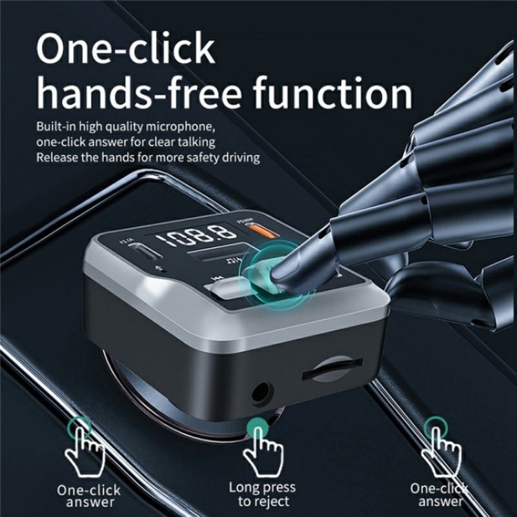 C64 MP3 Music Player Bluetooth 5.3 PD 30W Car Charger Handsfree Calling Audio Receiver - free shipping - PMC Jewellery - Order now!
