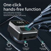 C65 Dual Type-C Port PD 30W Fast Charging Adapter Car Bluetooth FM Transmitter