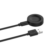For Huawei Watch GT5 46mm USB Interface Split Type Smart Watch Charging Cable, Length: 1m(Black)