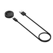 For Huawei Watch GT5 46mm USB Interface Split Type Smart Watch Charging Cable, Length: 1m(Black)