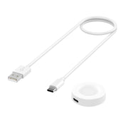 For Huawei Watch GT5 46mm USB Interface Split Type Smart Watch Charging Cable, Length: 1m(White)