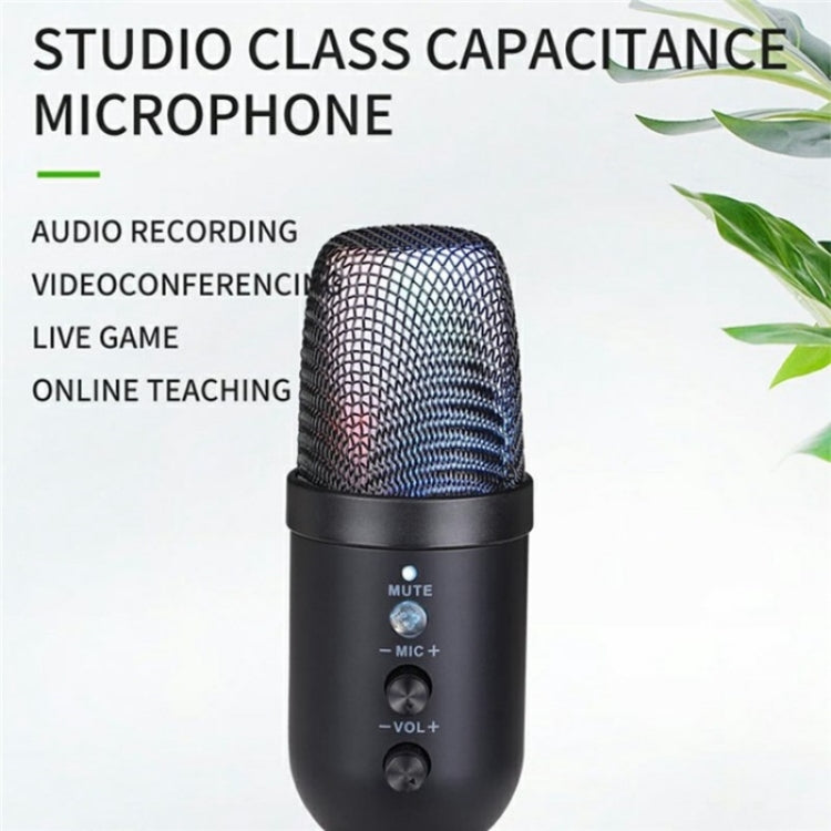 MU1000 Real Time Monitoring Noise Desktop Condenser Microphone - Microphone by PMC TechLife | Online Shopping South Africa | PMC TechLife | Buy Now Pay Later Mobicred