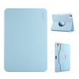For iPad Pro 11 2024 ENKAY 360 Rotation TPU Leather Smart Tablet Case with Pen Slot(Light Blue) - free shipping - PMc TechLife - Order now!