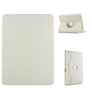 For iPad Air 10.5 / Pro 10.5 / 10.2 ENKAY 360 Rotation TPU Leather Smart Tablet Case with Pen Slot(Beige)
