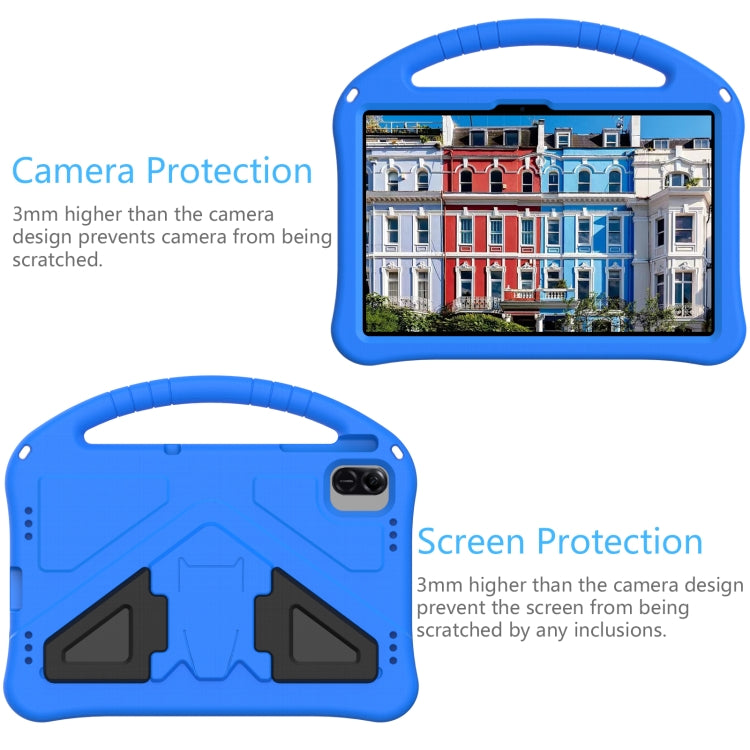 For Infinix XPad 11 inch 2024 EVA Shockproof Tablet Case with Holder(Blue) - free shipping - PMC Jewellery - Order now!