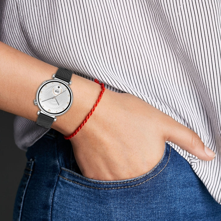 For Huawei Watch GT 5 Pro 46mm Line Texture Quick Release Silicone Watch Band(Original Blue) - Watch Bands by PMC TechLife | Online Shopping South Africa | PMC TechLife | Buy Now Pay Later Mobicred