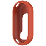For Xiaomi Smart Band 9 NFC Glossy Surface Silicone Watch Protective Case(Original Red)