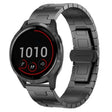 For Garmin Vivoactive 4 Titanium Alloy 22mm Metal Watch Band(Titanium Color) - Watch Bands by PMc TechLife | Online Shopping South Africa | PMc TechLife | Buy Now Pay Later Mobicred