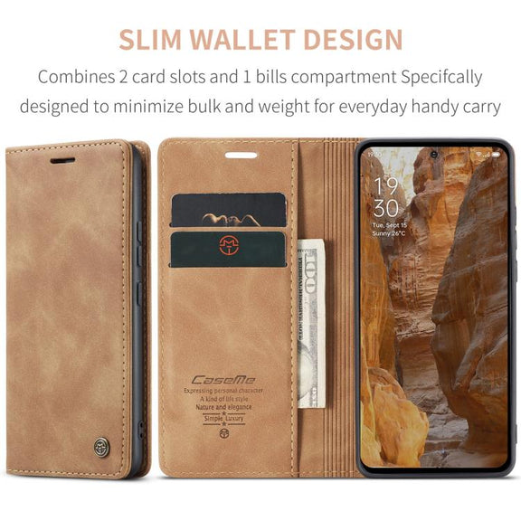 For OPPO Reno12 Pro 5G Global CaseMe 013 Multifunctional Horizontal Flip Leather Phone Case(Brown)