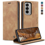 For OPPO Reno12 Pro 5G Global CaseMe 013 Multifunctional Horizontal Flip Leather Phone Case(Brown)