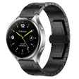 For Xiaomi Watch 2 Titanium Alloy 22mm Metal Watch Band(Black) - Watch Bands by PMc TechLife | Online Shopping South Africa | PMc TechLife | Buy Now Pay Later Mobicred