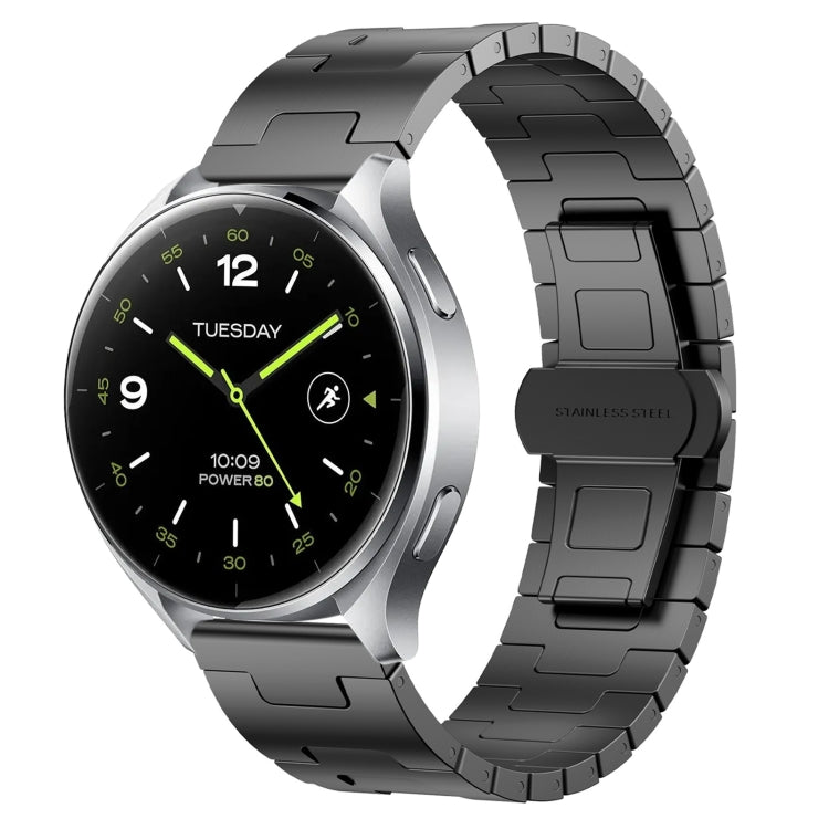 For Xiaomi Watch 2 Titanium Alloy 22mm Metal Watch Band(Titanium Color)