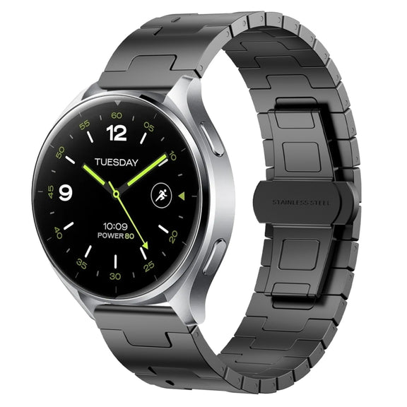 For Xiaomi Watch 2 Titanium Alloy 22mm Metal Watch Band(Titanium Color)